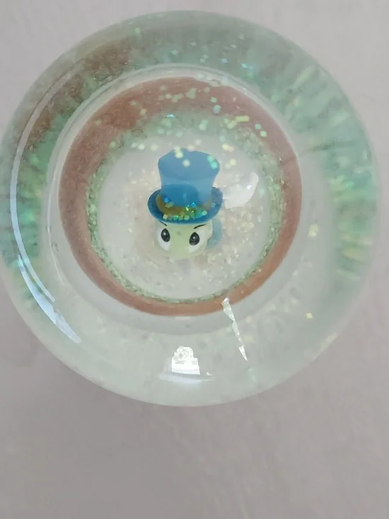 VINTAGE Disney Jiminy Cricket Crystal Snow Globe - The First Limited Edition - Picture 6 of 9